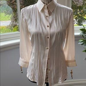 Roberto cavalli Satin blouse 100% silk 👚